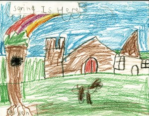 One of our elementary students drew this for a school project.