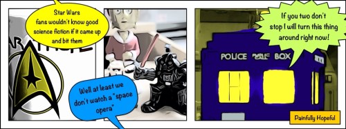 Star Wars vs. Star Trek - The Doctor sighs