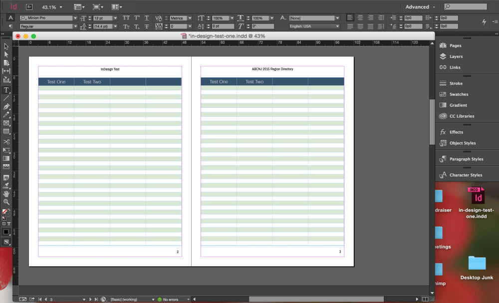 InDesign's UI is powerful, but won't win a beauty contest.