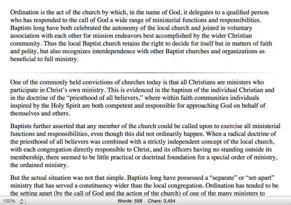 Scrivenings with no titles