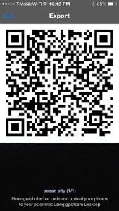 a gps4cam qr code