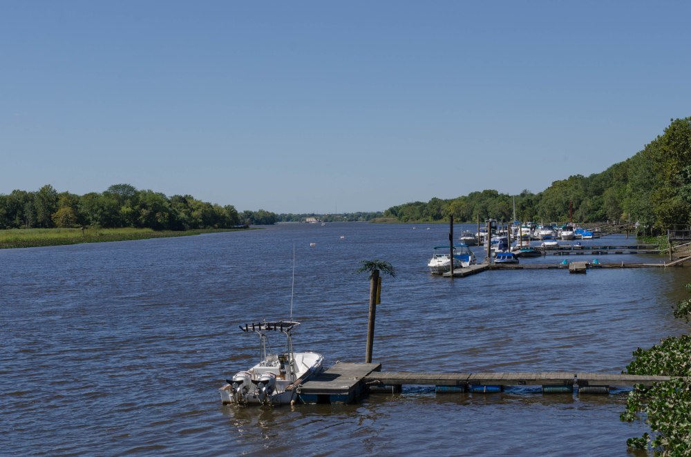 Rancocas Creek from the Riverside-Delanco Bridge