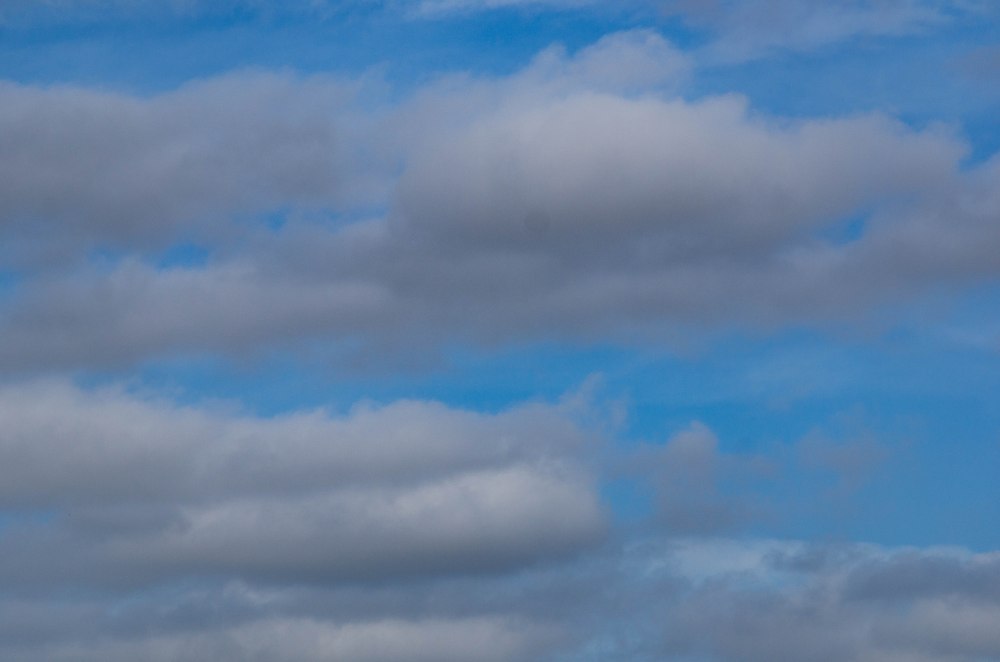 The clouds from the Simpsons opening montage, in real life!