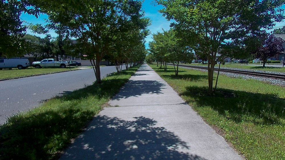 Action Cam with fish eye corrected