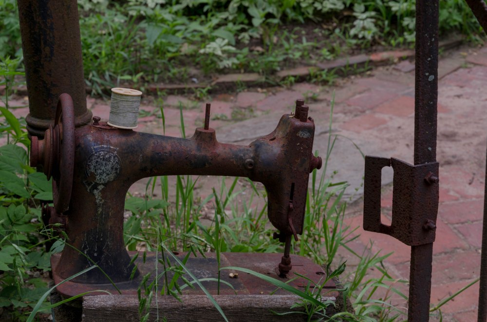 Old sewing machine