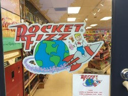 Rocket Fizz sign