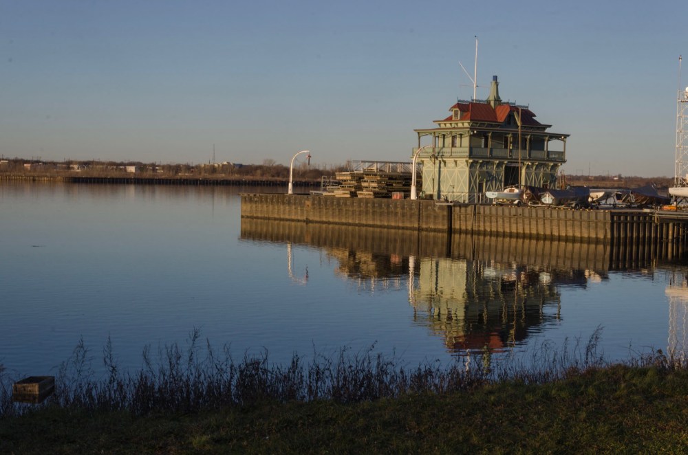 Riverton Boathouse on the Delaware River