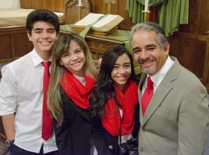 Pastor Ronnie and family