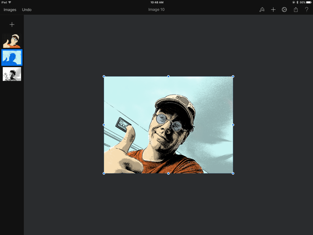 Finished Pixelmator composite
