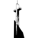 Cross on a steeple
