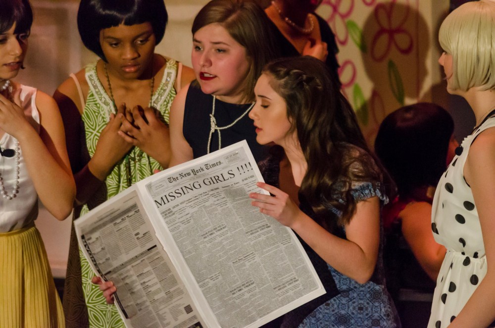 A scene from Thoroughly Modern Millie - revealing the sub-plot