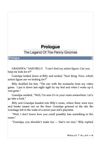 A story point on display in Mellel.