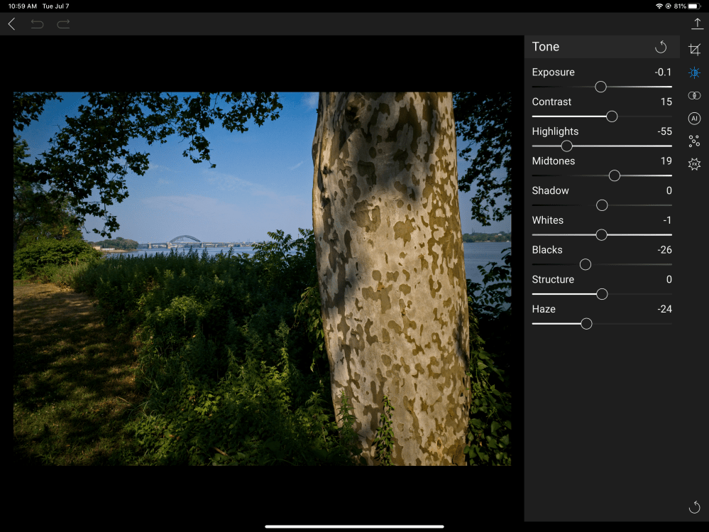 On1 Mobile Developing UI on iPad