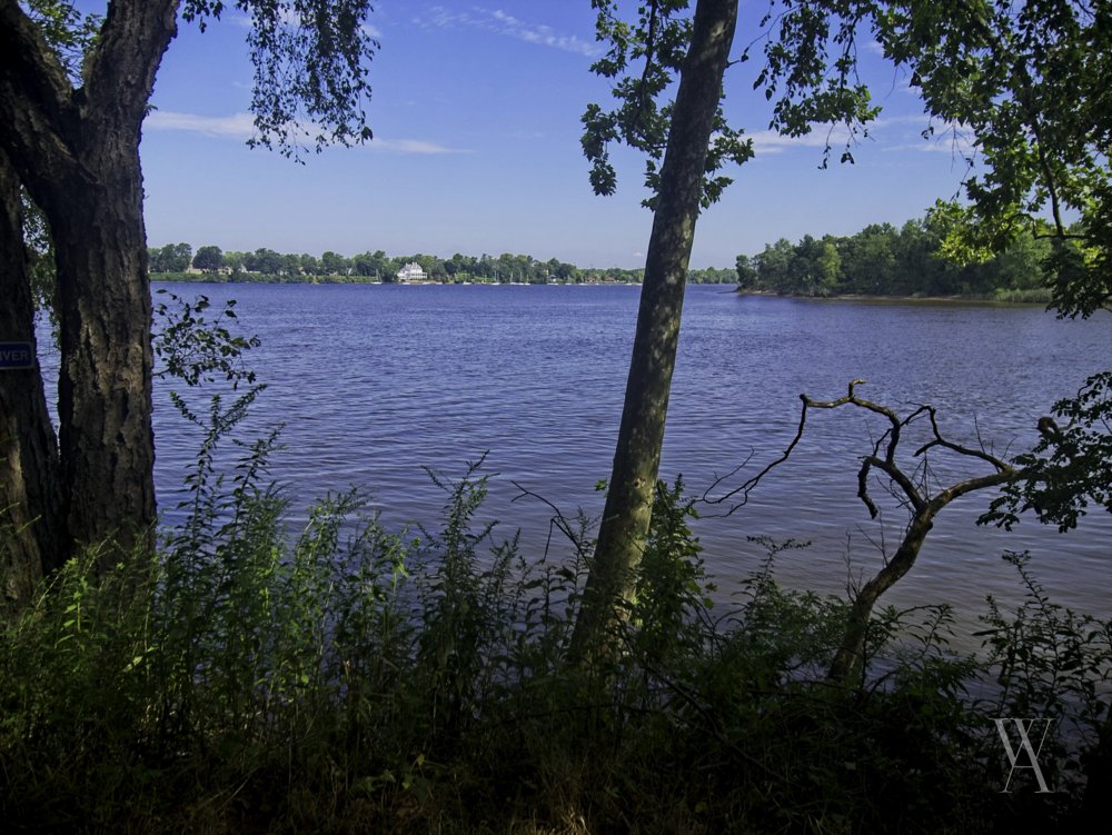 Confluence of the Rancocas Creek and Delaware River